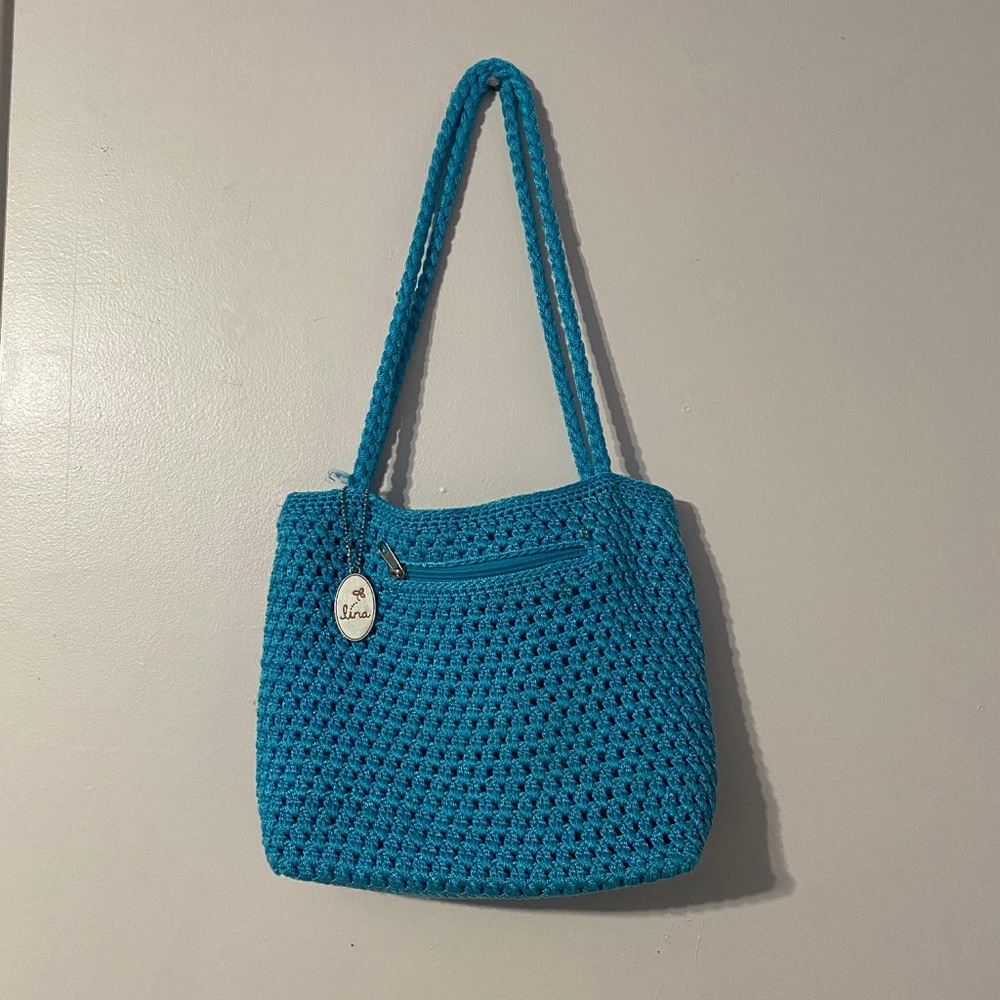 Lina Crochet Shoulder Bag